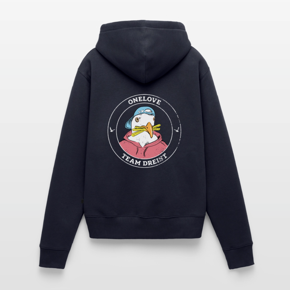 Team Dreist - Frauen Premium Hoodie - Navy