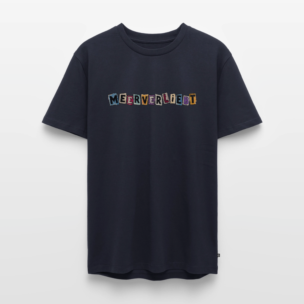 Meerverliebt - Unisex Premium T-Shirt - Navy