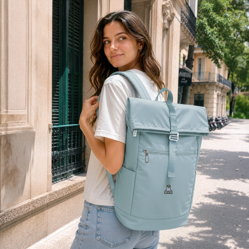 Lovebird - Laptop-Rucksack - Eisblau
