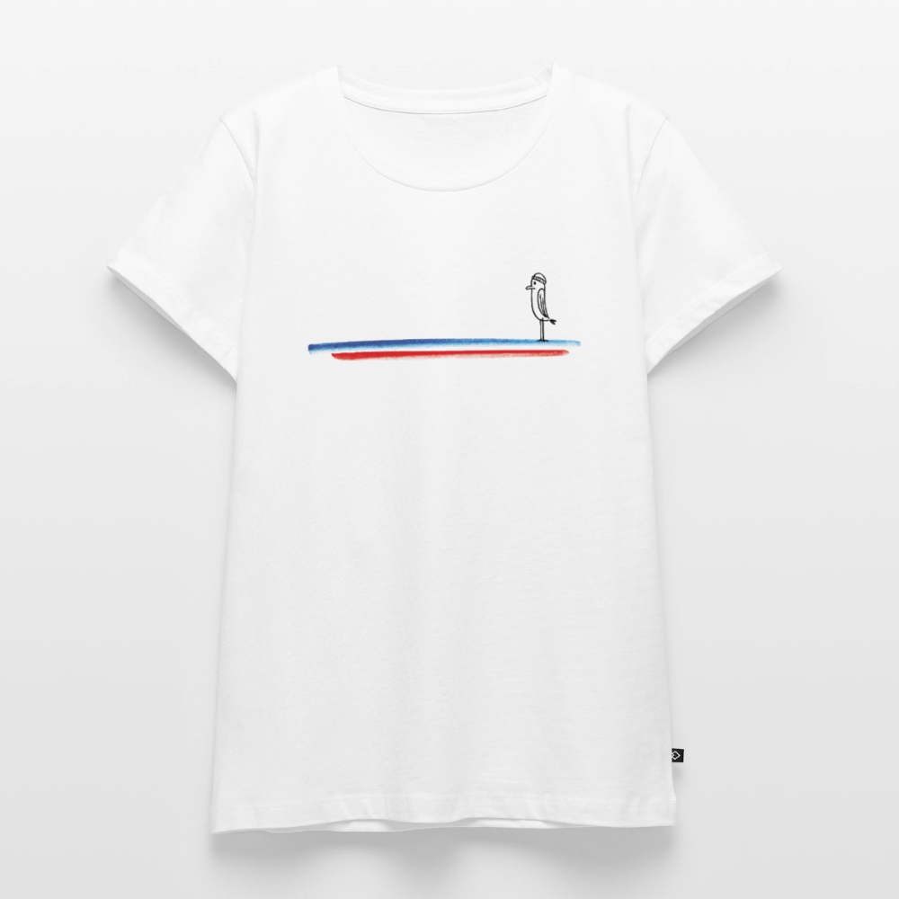 Piepmatz - Frauen Premium T-Shirt - Weiß