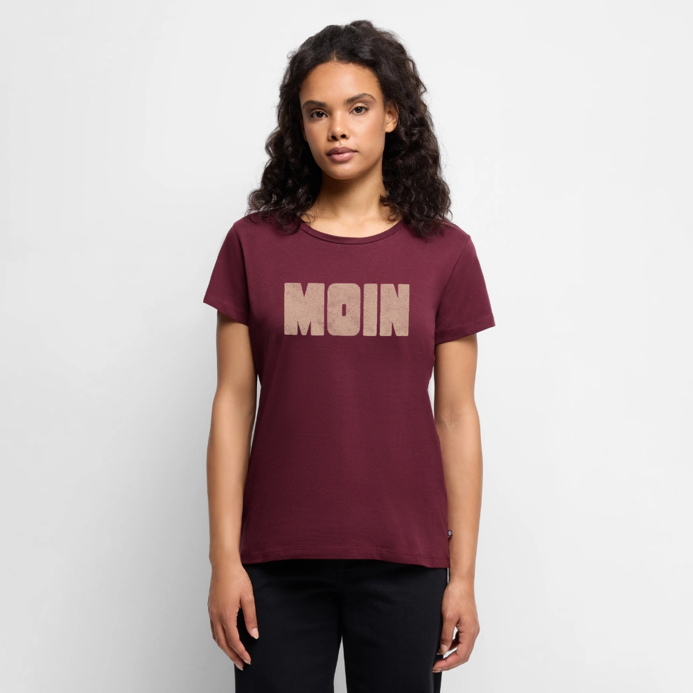 Moin - Frauen Premium T-Shirt - Burgunderrot