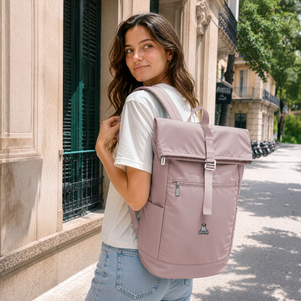 Lovebird - Laptop-Rucksack - Altrosa