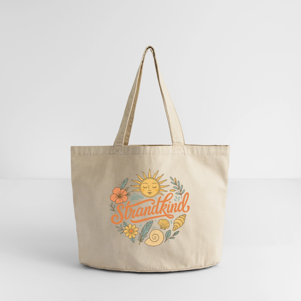 Strandkind - Vintage-Washed Shopper - Vintage Sand
