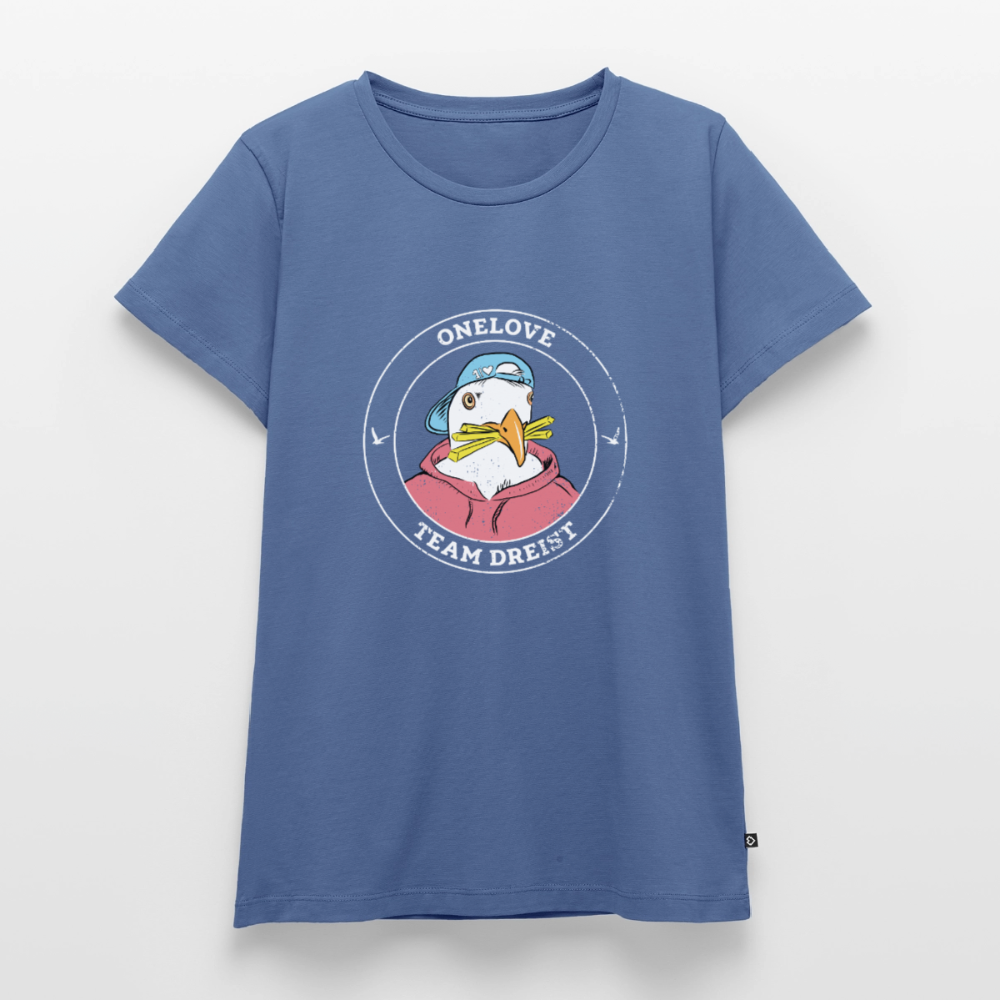 Team Dreist - Frauen Premium T-Shirt - Taubenblau