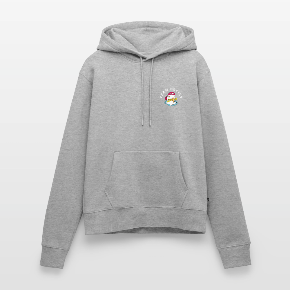 Team Dreist - Frauen Premium Hoodie - Grau meliert