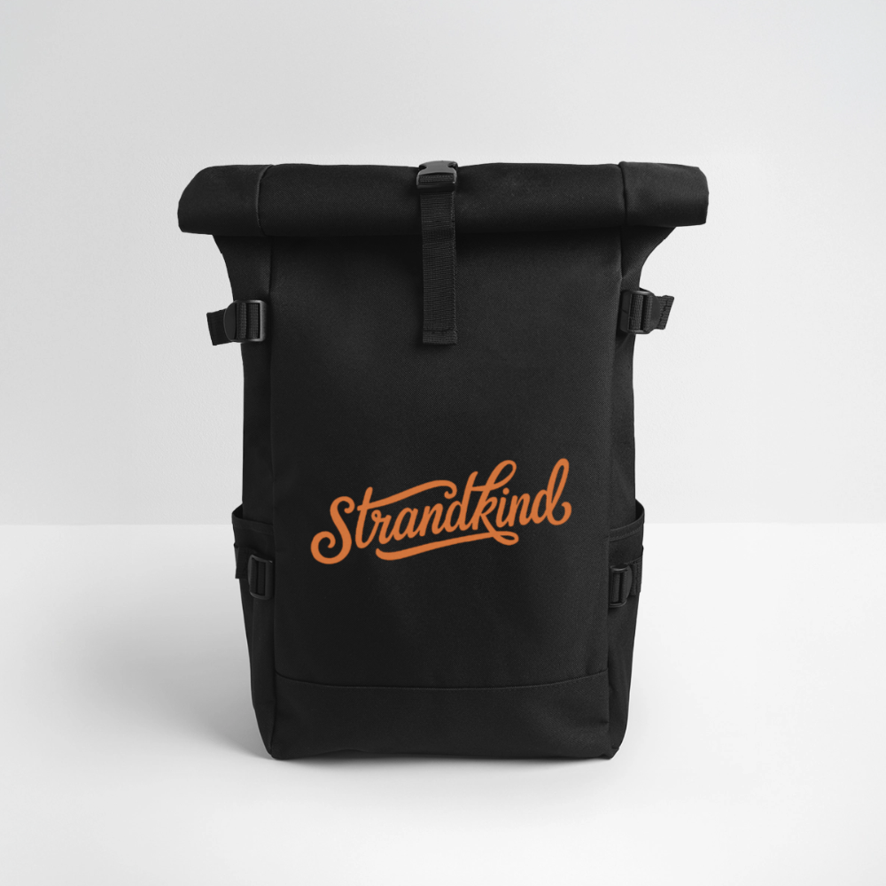 Strandkind - Rolltop Rucksack - Schwarz