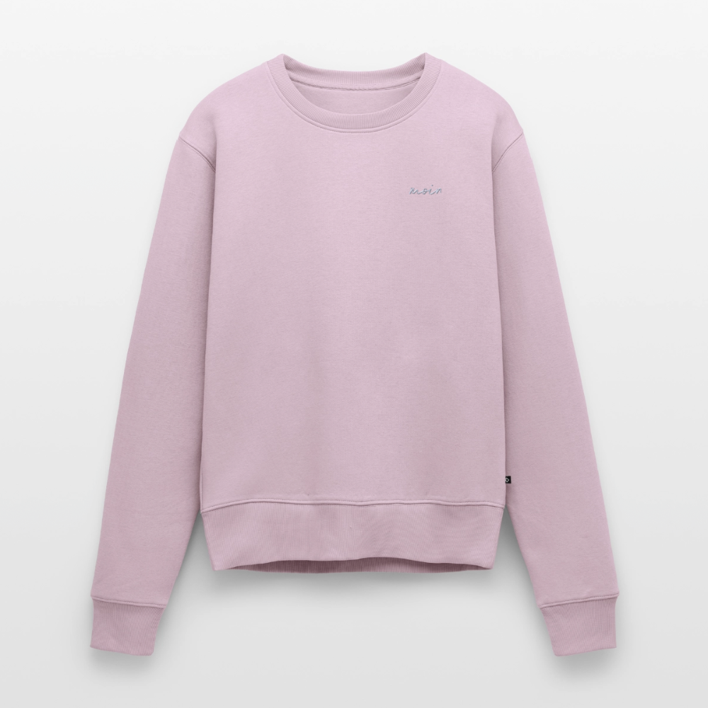 Moin Stick - Frauen Premium Pullover - Altrosa