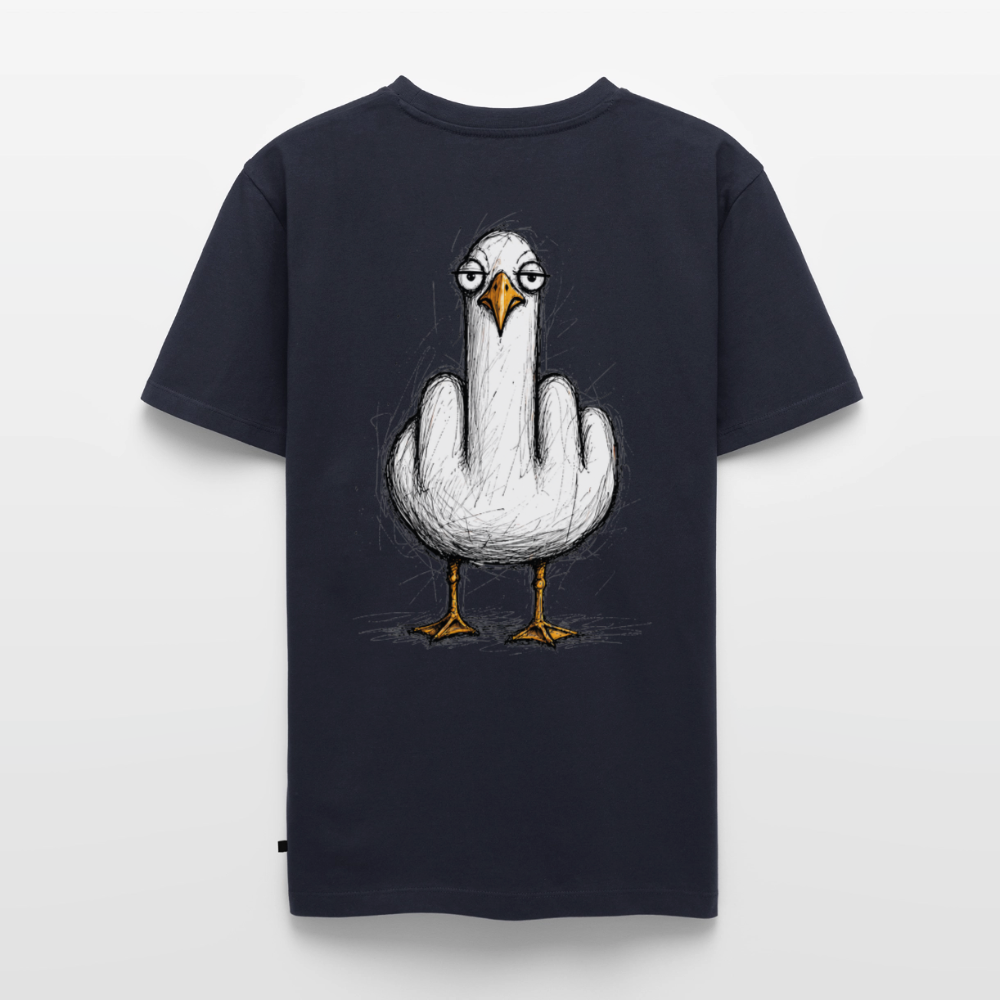 F**k You Möwe - Unisex Premium T-Shirt - Navy