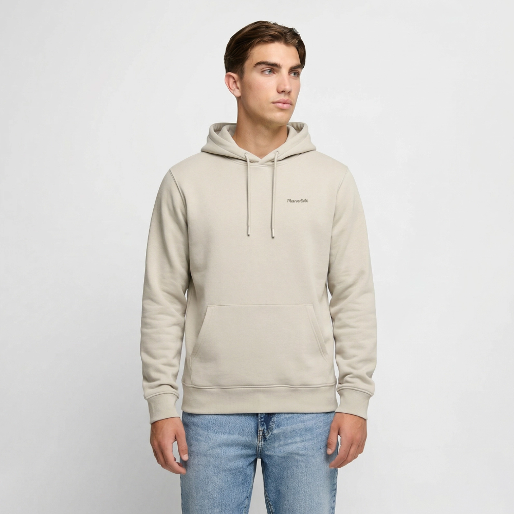 Meerverliebt Stick - Premium Hoodie - Beige