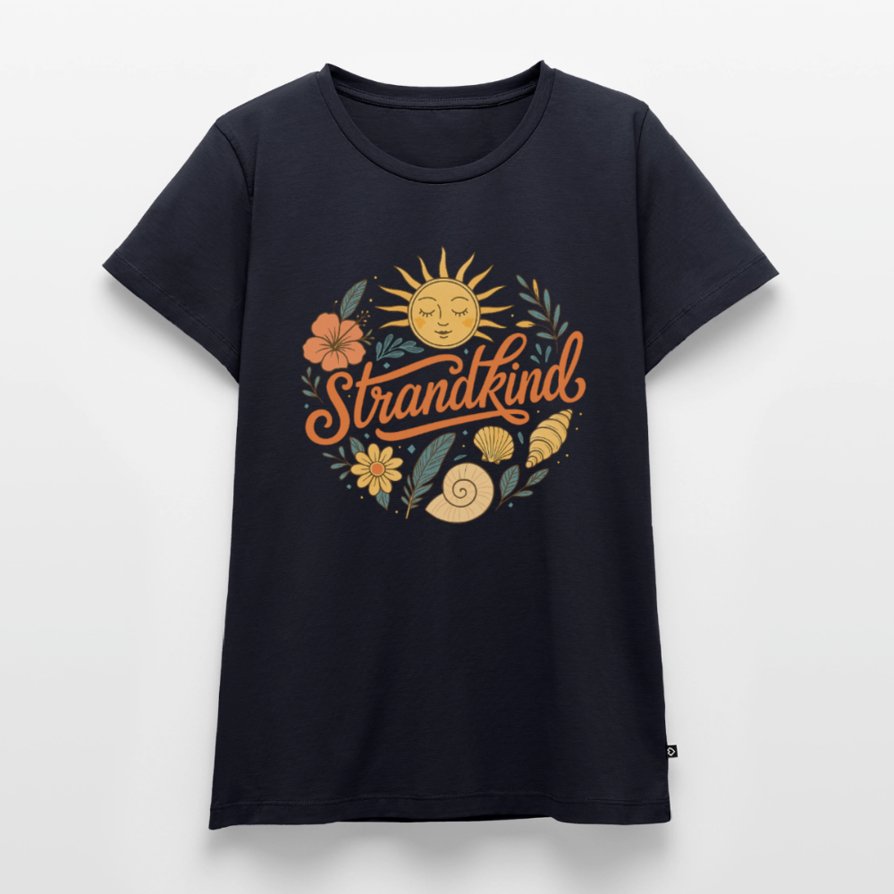 Strandkind - Frauen Premium T-Shirt - Navy