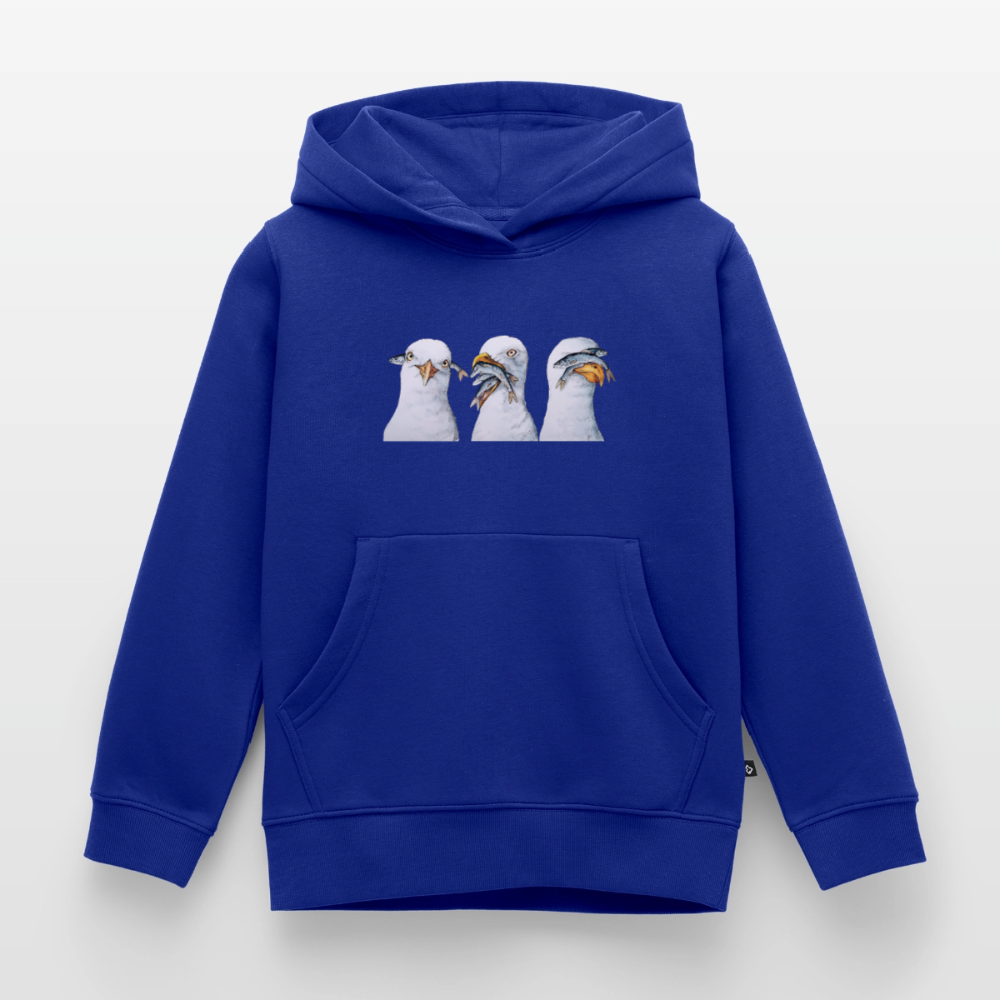 Drei Weise Möwen - Kinder Premium Hoodie - Royalblau