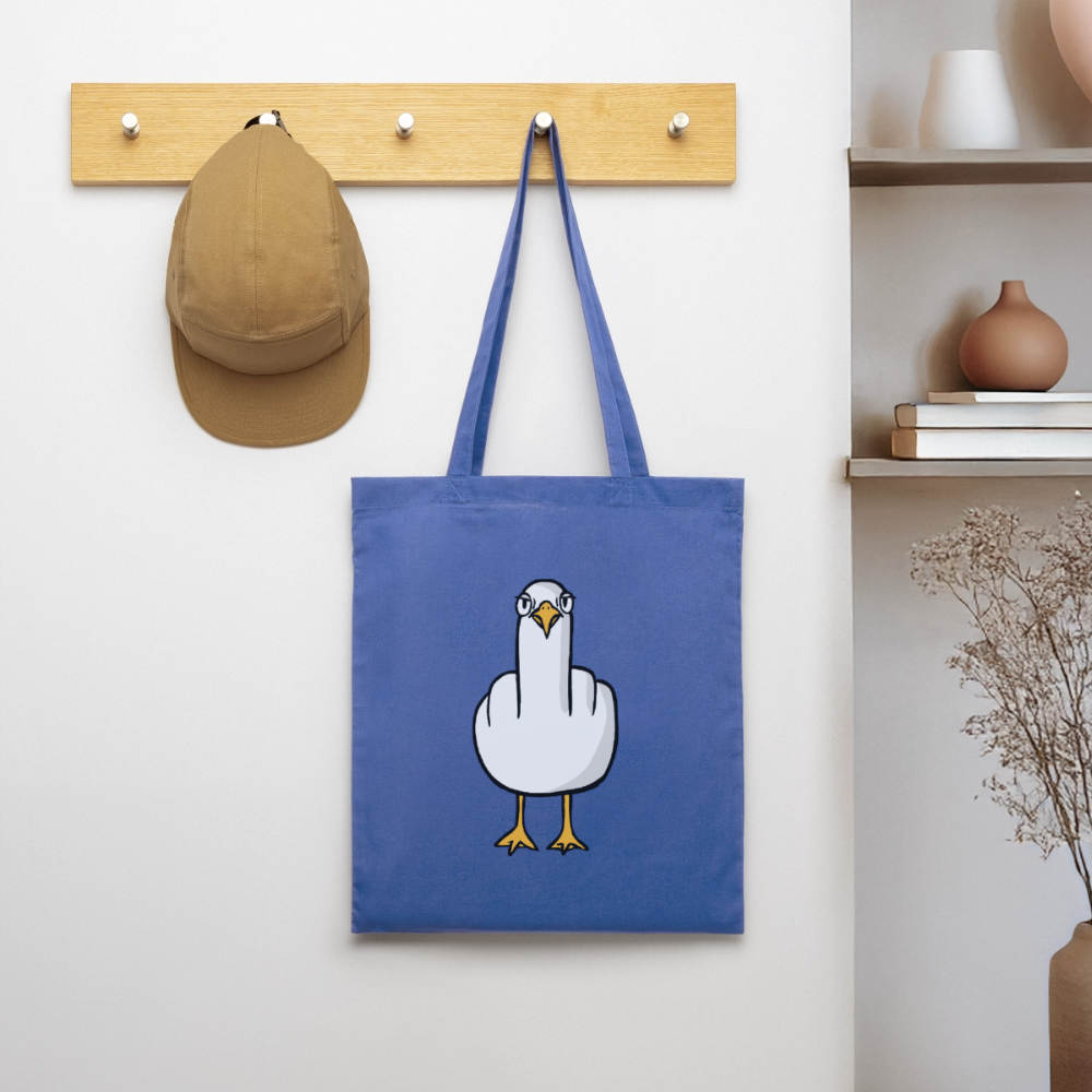 F**k You Möwe - Stoffbeutel - Hellblau