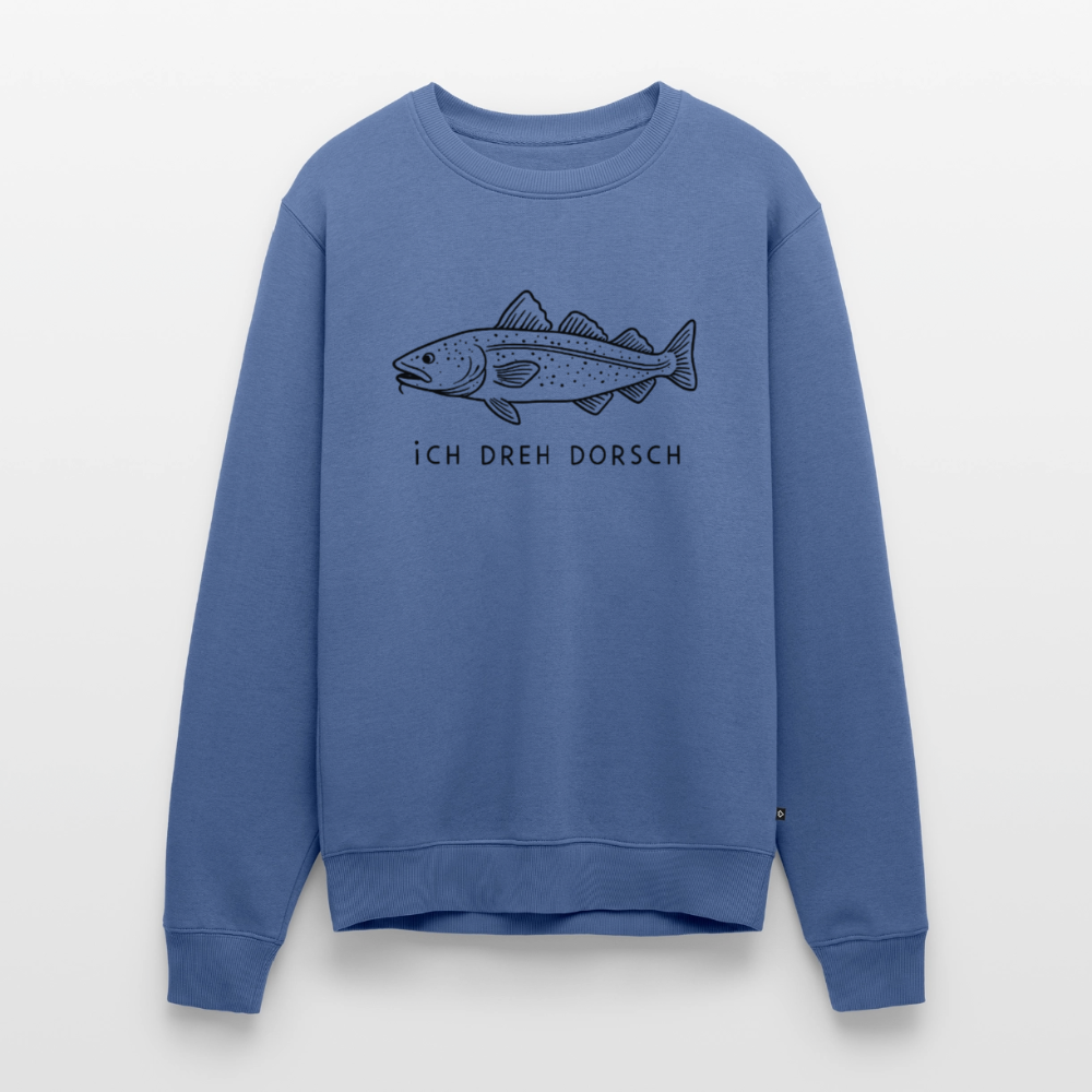 Ich dreh Dorsch - Unisex Premium Pullover - Taubenblau