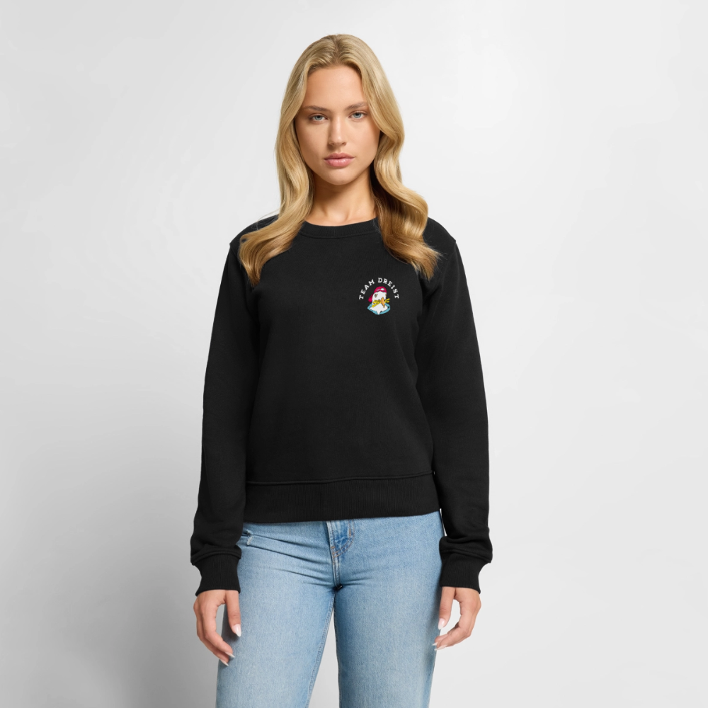 Team Dreist - Frauen Premium Pullover - Schwarz