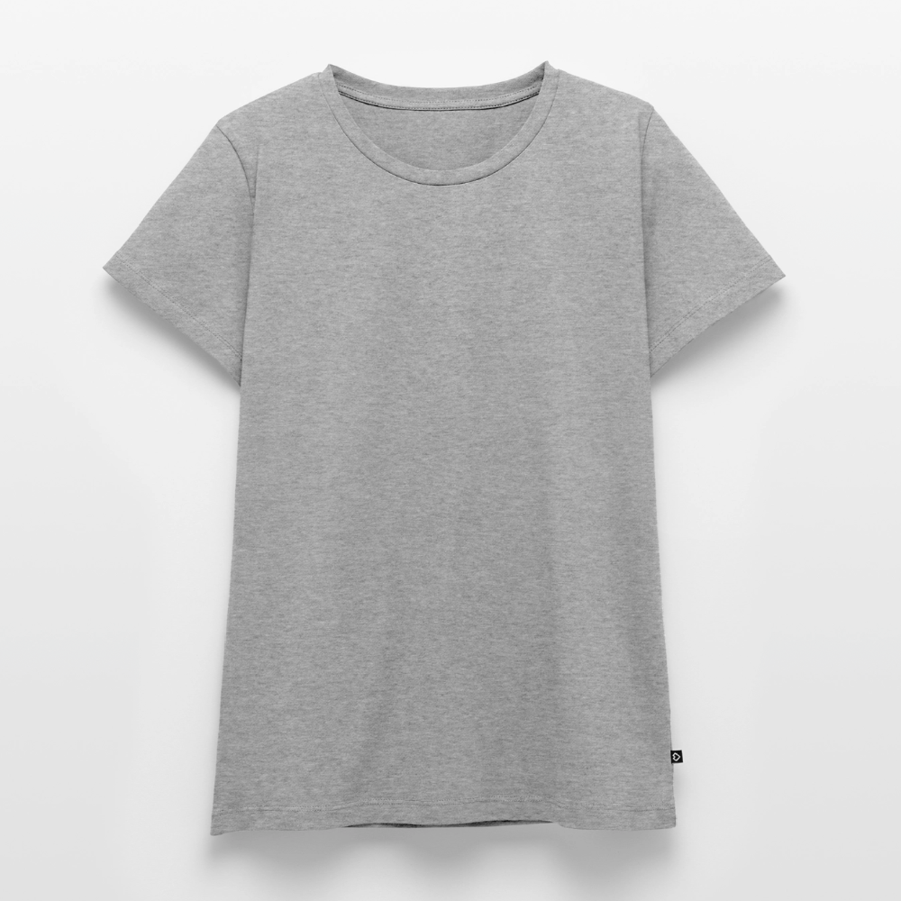 F**k You Möwe - Frauen Premium T-Shirt - Grau meliert