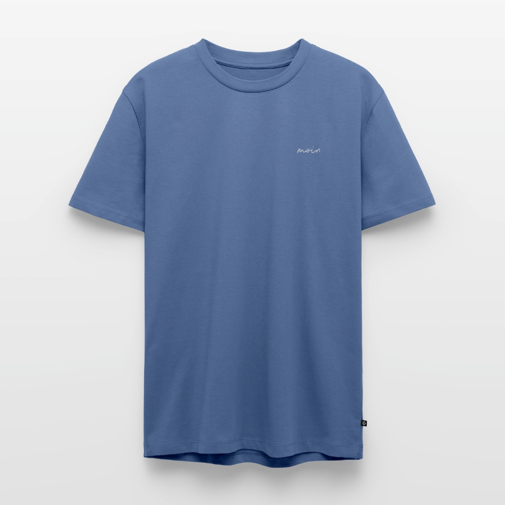 Moin Stick - Männer Premium T-Shirt - Taubenblau
