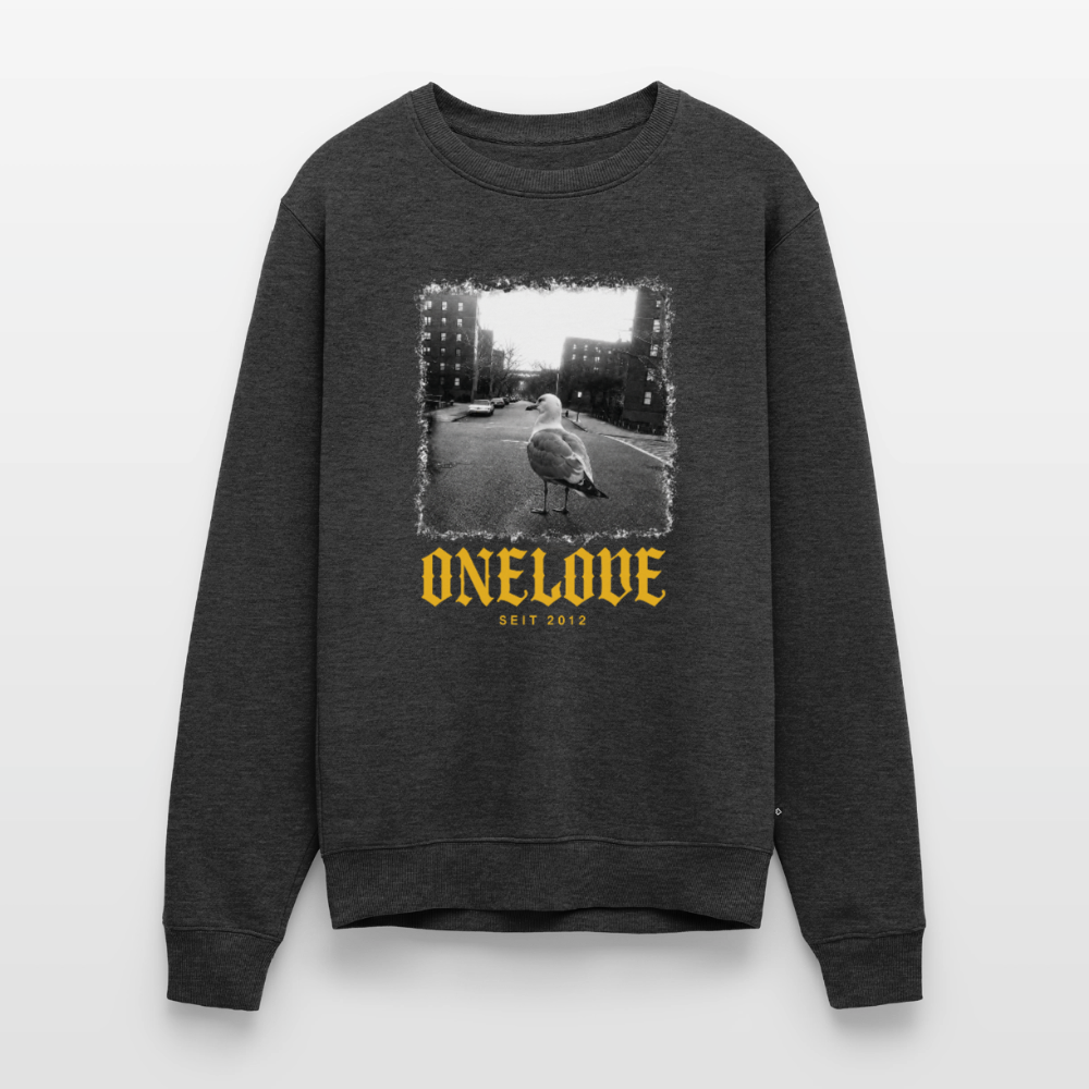 ONELOVE seit 2012 - Unisex Premium Pullover - Anthrazit meliert