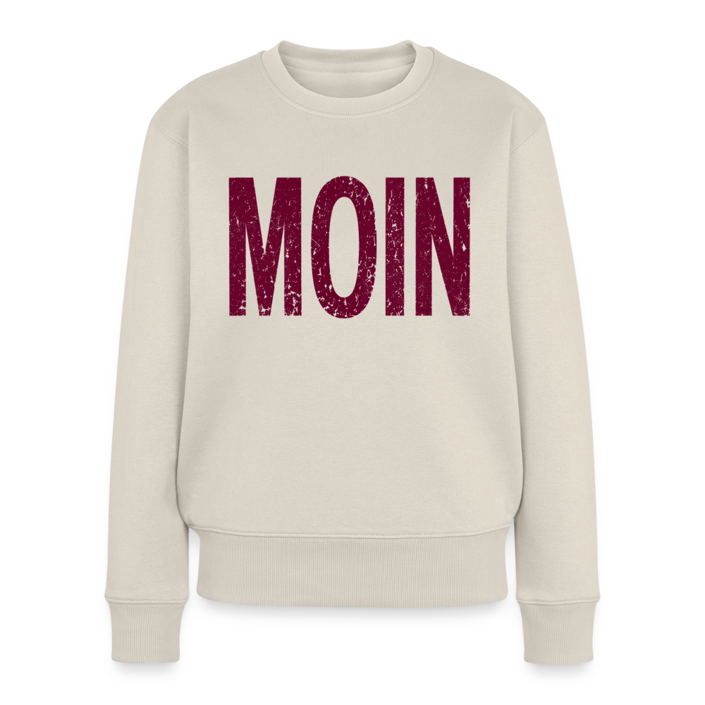 Moin - Frauen Premium Pullover - Beige