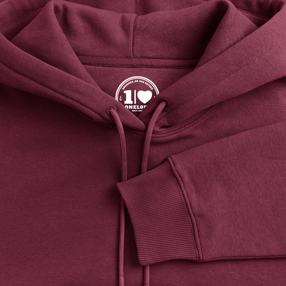 Anker Stick - Unisex Premium Hoodie - Burgunderrot