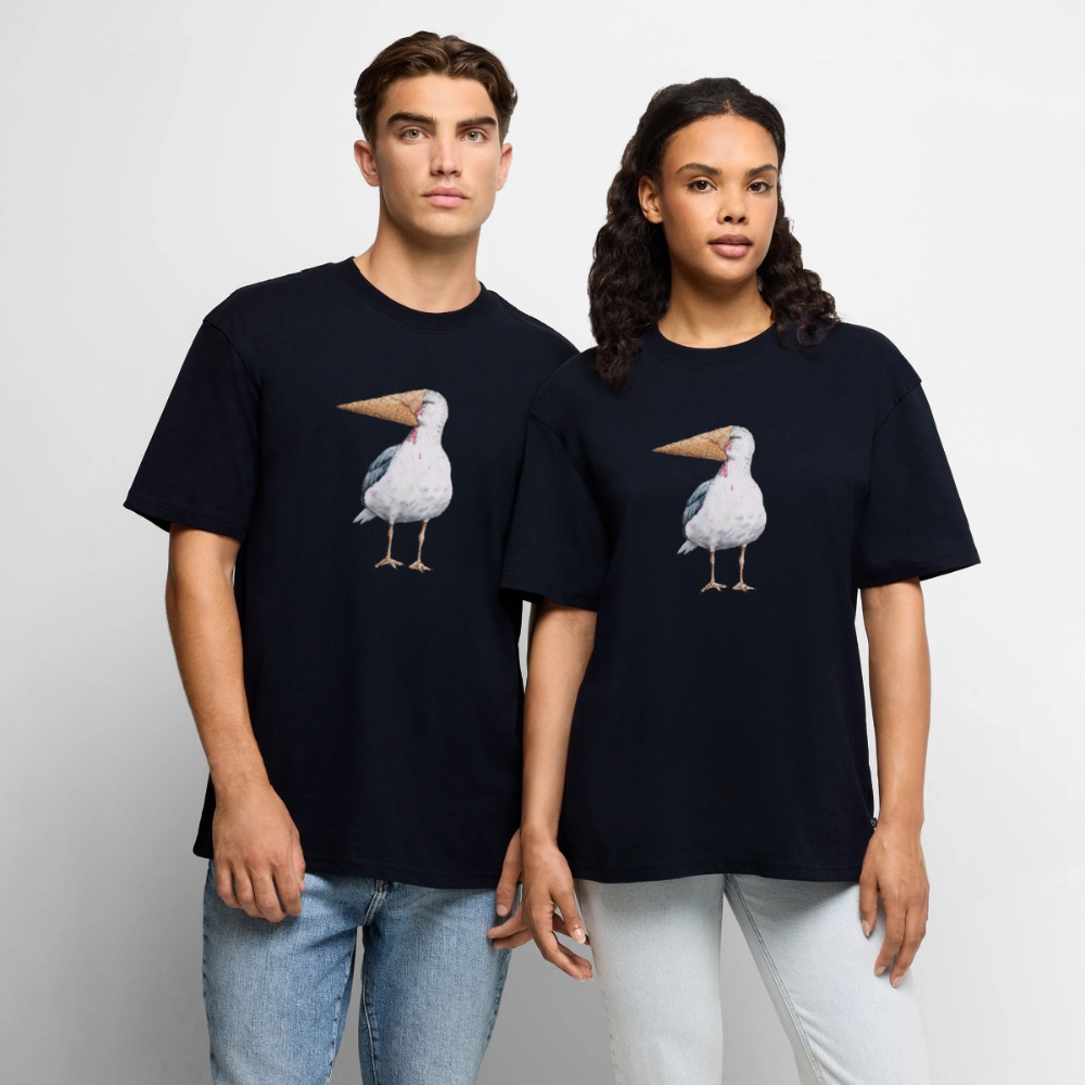 Eisvogel - Unisex Premium Oversized Bio T-Shirt - Navy