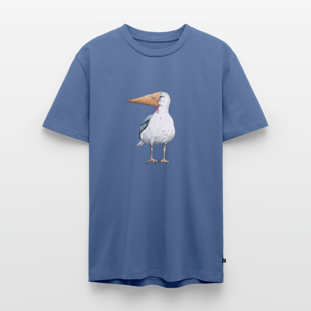 Eisvogel - Unisex Premium T-Shirt - Taubenblau