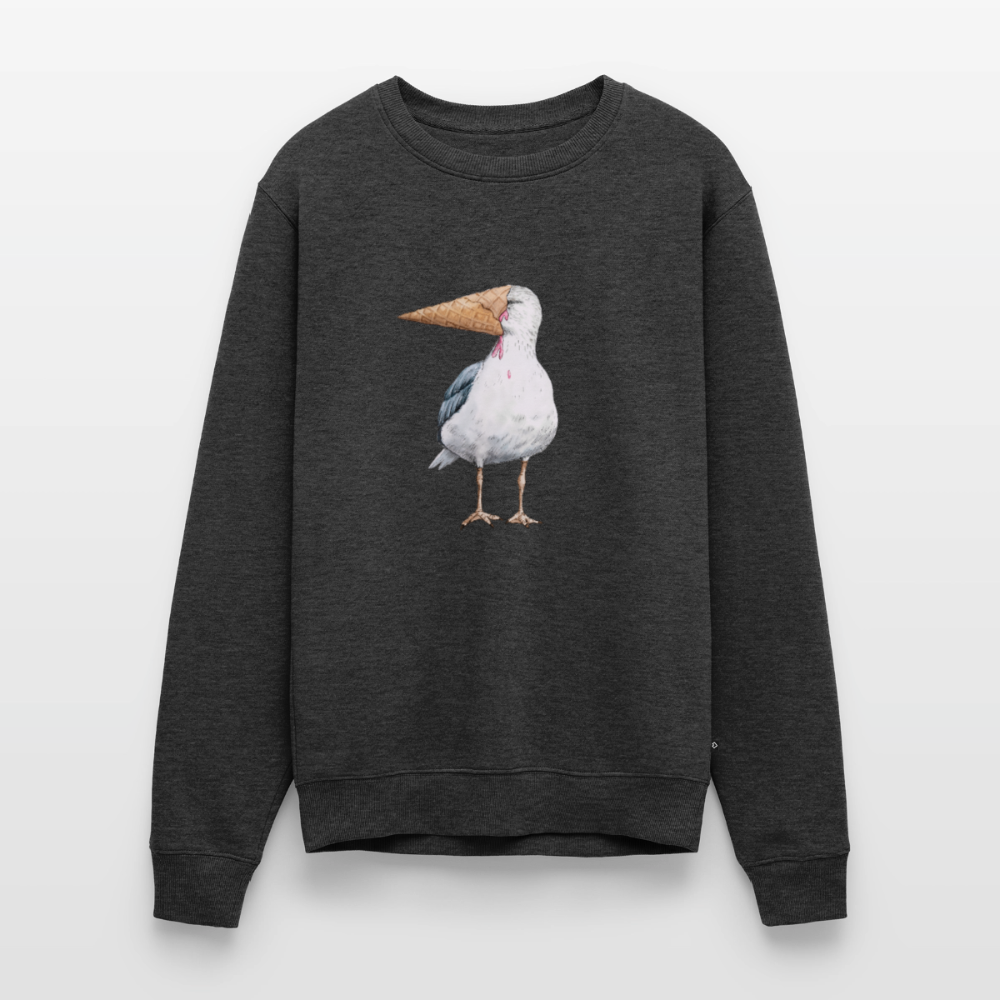 Eisvogel - Unisex Premium Pullover - Anthrazit meliert