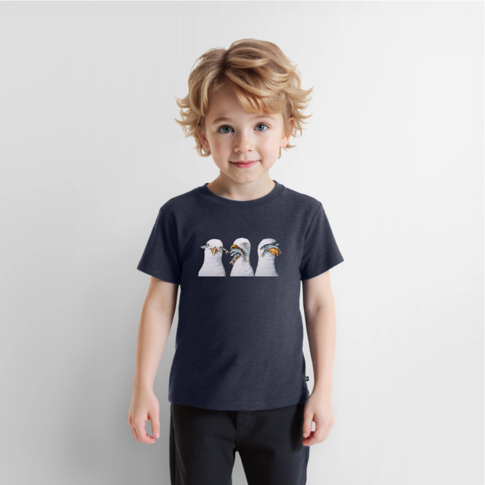 Drei Weise Möwen - Kinder Premium T-Shirt - Jeansblau