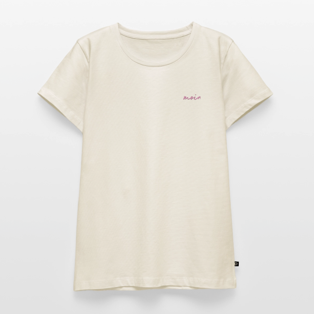 Moin Stick - Frauen Premium T-Shirt - Naturweiß