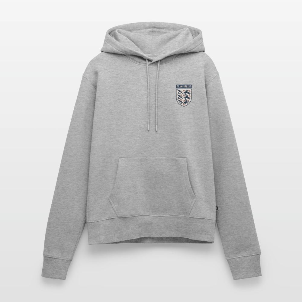 Team Dreist - Frauen Premium Hoodie - Grau meliert