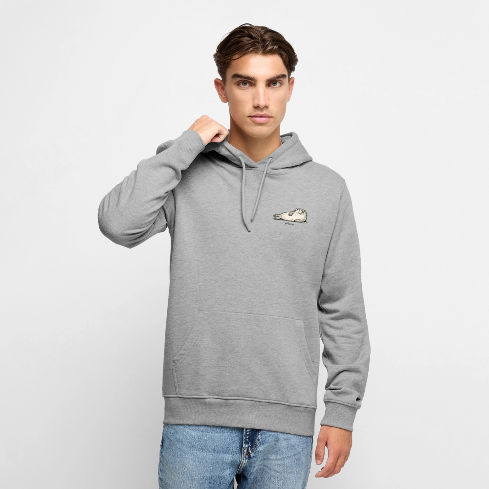 Moin Robbe - Unisex Premium Hoodie - Grau meliert