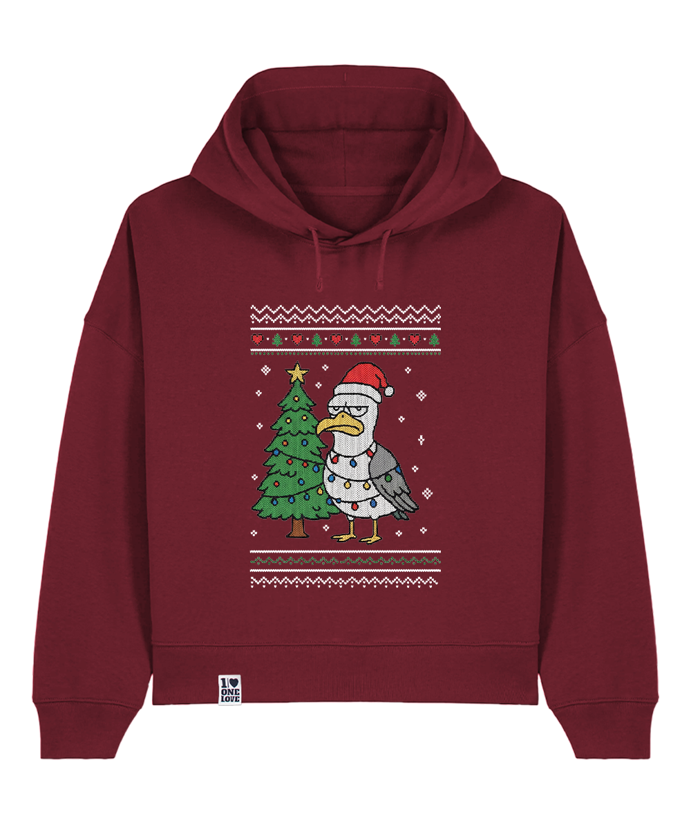 Angry Christmas - Damen Hoodie | Bio-Baumwolle | Xmas Edition