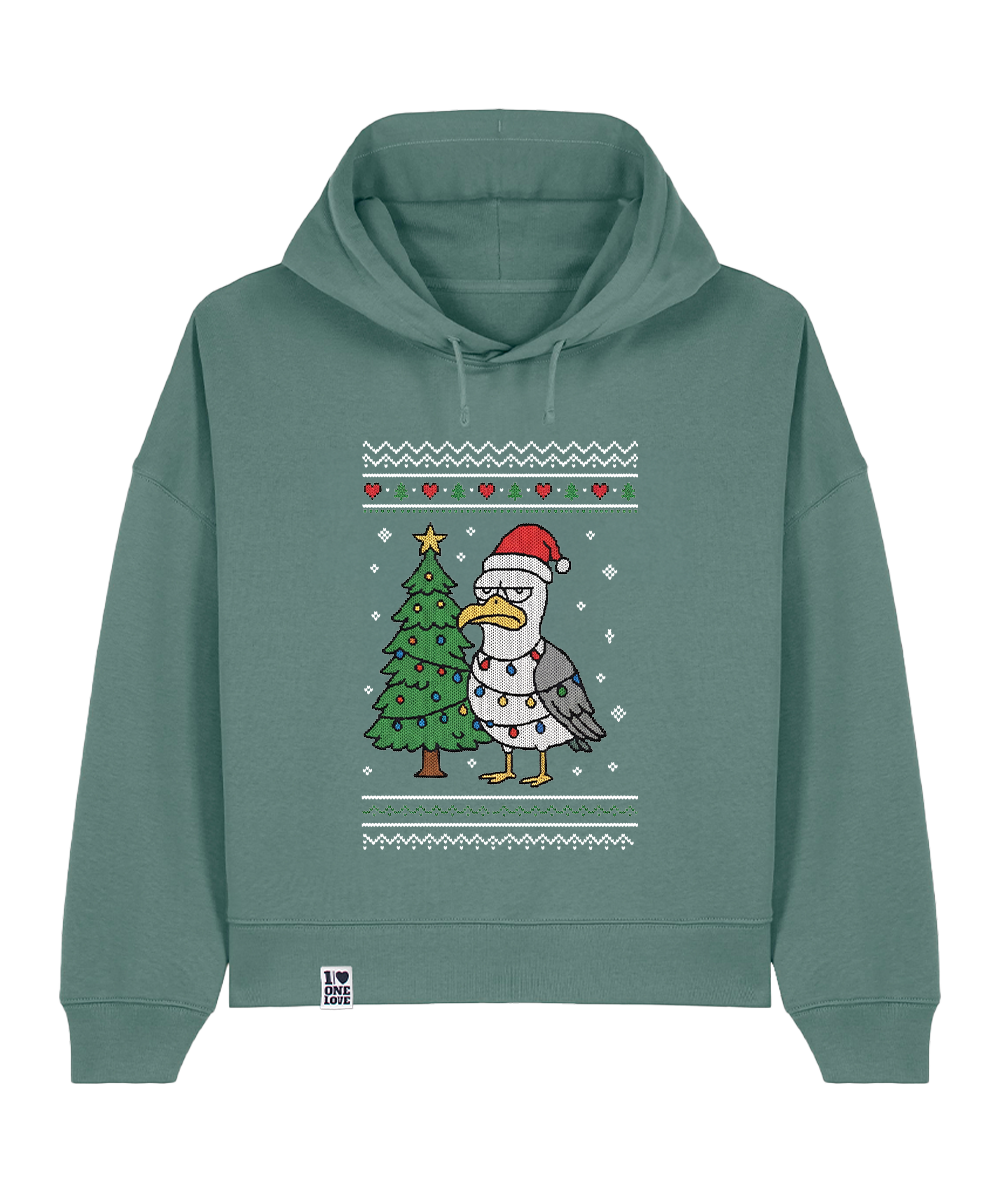 Angry Christmas - Damen Hoodie | Bio-Baumwolle | Xmas Edition