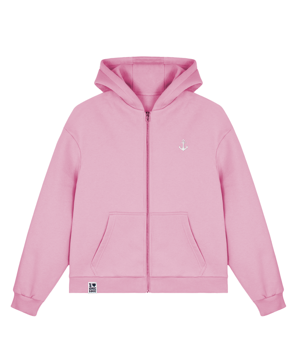 Unser Klassiker - Sweatjacke | Bio-Baumwolle | Edler Stick