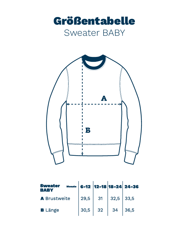 Hauk Original - Baby Sweater | Bio-Baumwolle