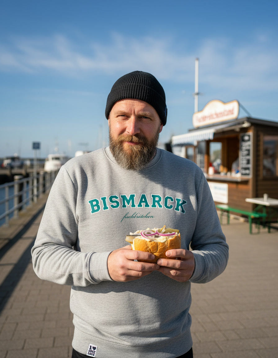 Bismarck Fischbrötchen - Unisex Sweater | Bio-Baumwolle