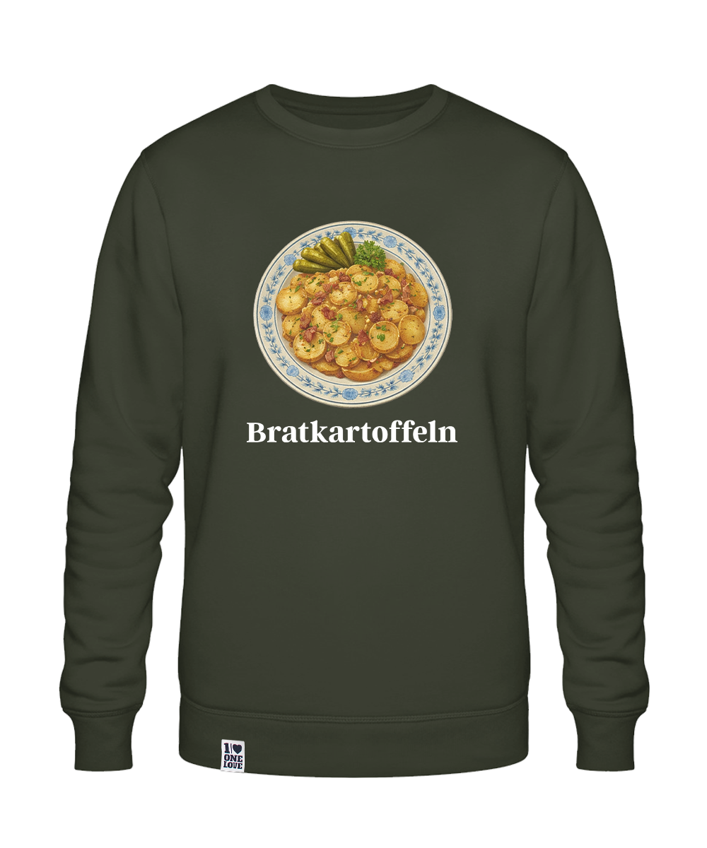 Bratkartoffeln - Unisex Sweater | Bio-Baumwolle | 100% Omas Küche
