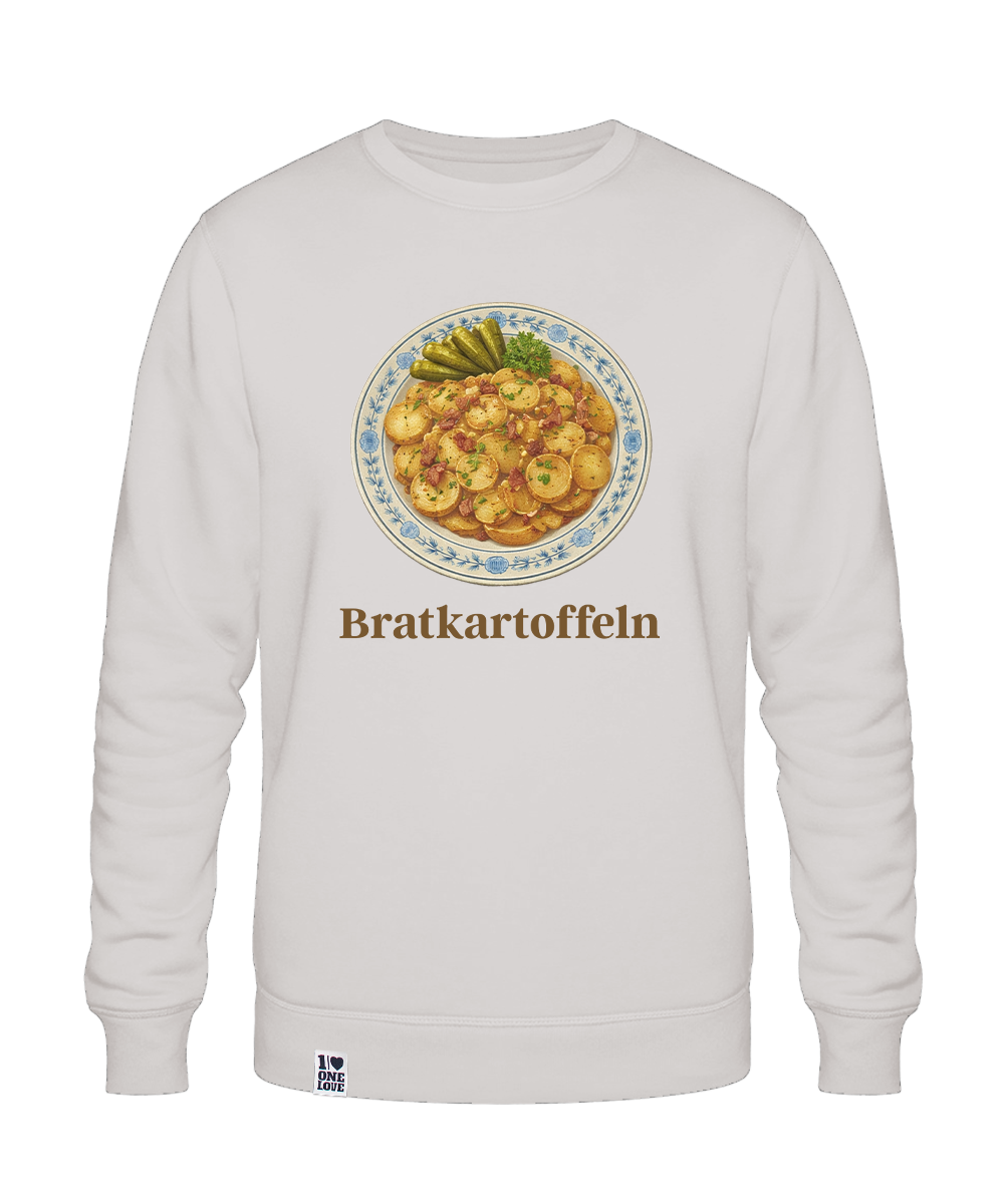 Bratkartoffeln - Unisex Sweater | Bio-Baumwolle | 100% Omas Küche