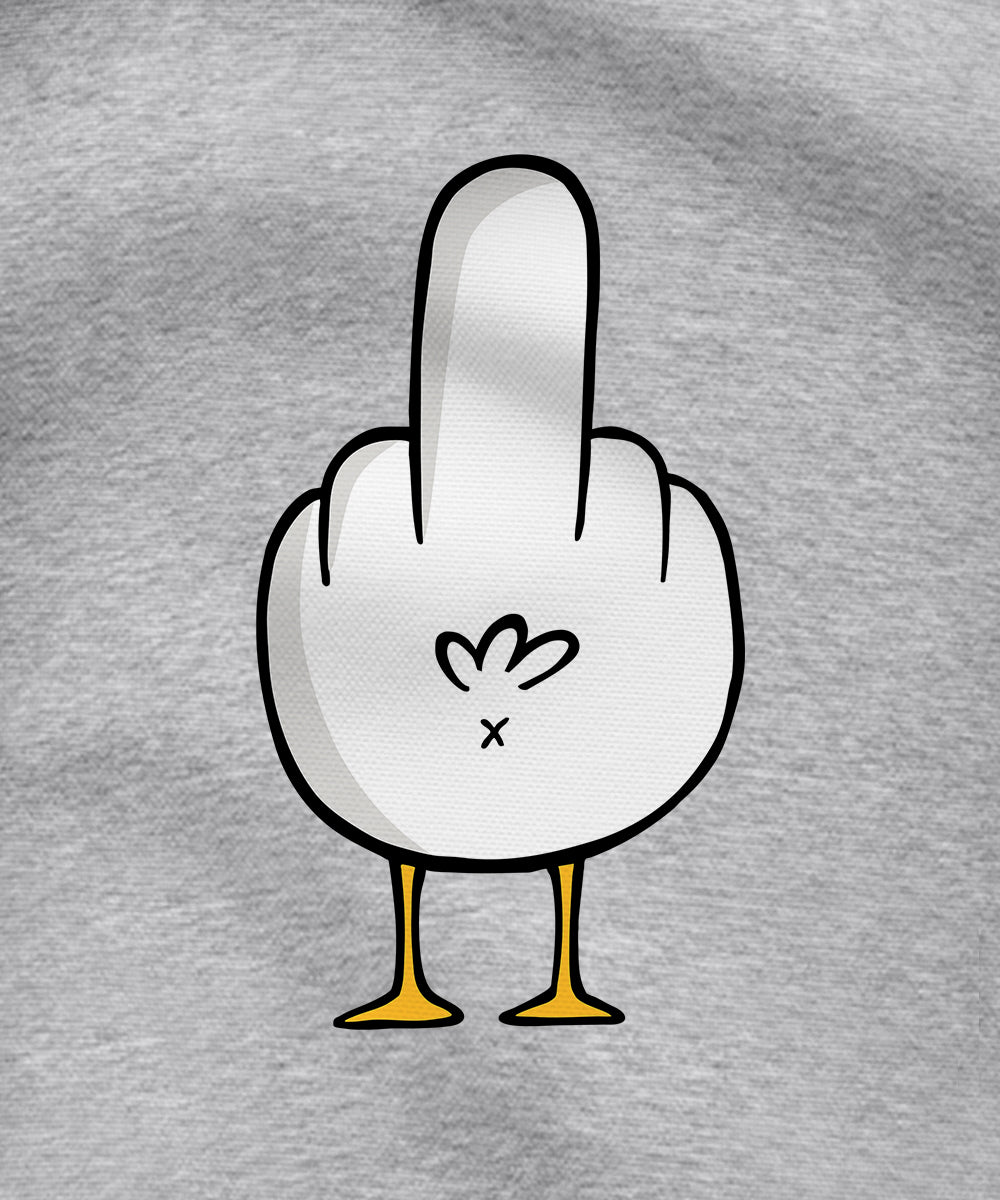 F**k You Möwe - Unisex Premium Hoodie | Bio-Baumwolle | Backprint