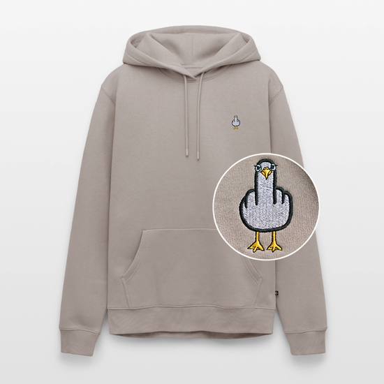 F**K You Möwe Stick - Unisex Premium Hoodie