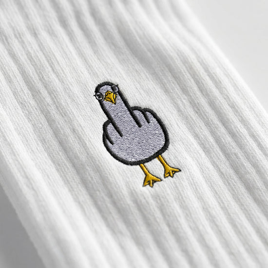 F**k You Möwe - Tennissocken