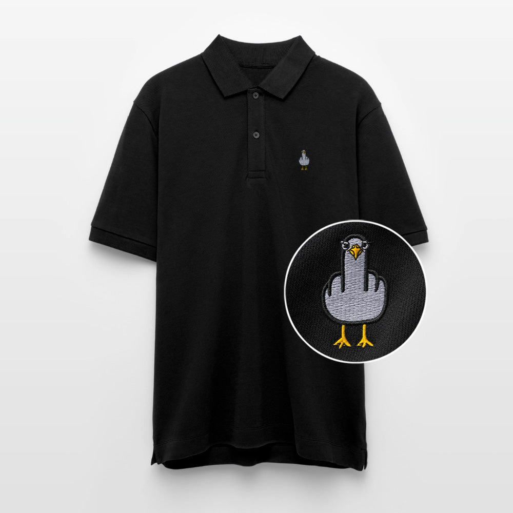 F**k You Möwe - Unisex Bio-Poloshirt