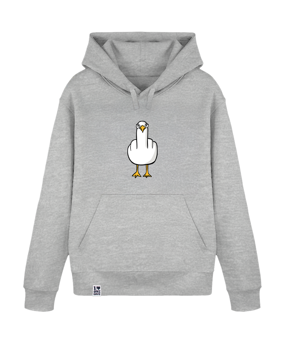 F**k You Möwe - Unisex Premium Hoodie | Bio-Baumwolle