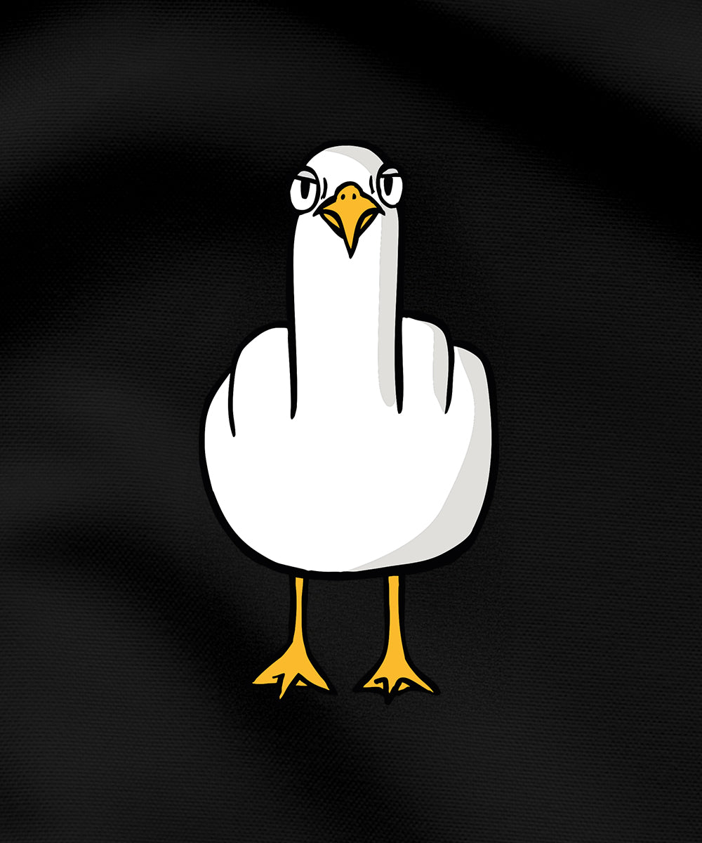 F**k You Möwe - Unisex Premium Hoodie | Bio-Baumwolle