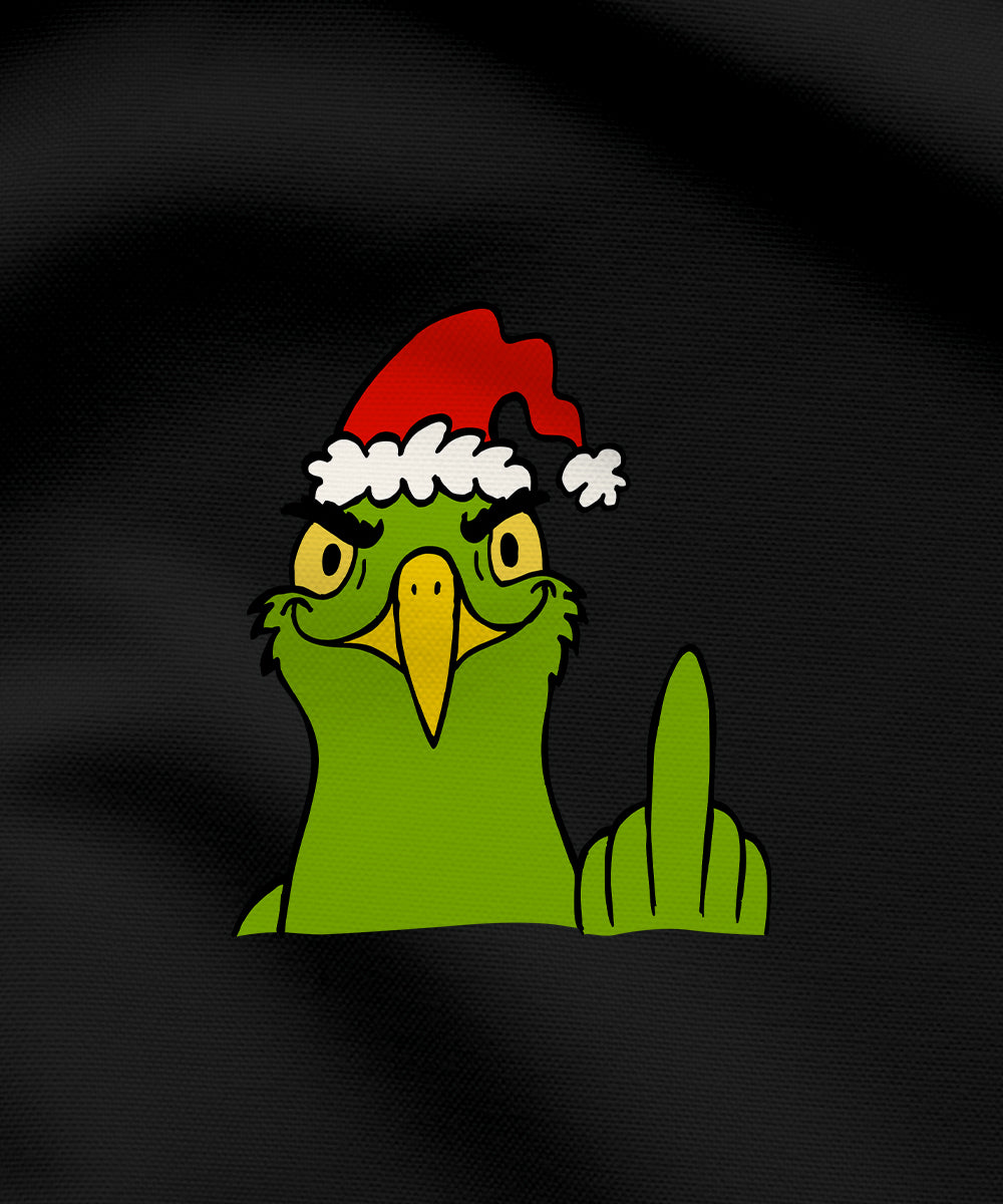 Die Grinch-Möwe - Damen Premium Hoodie | Bio-Baumwolle | XMAS EDITION