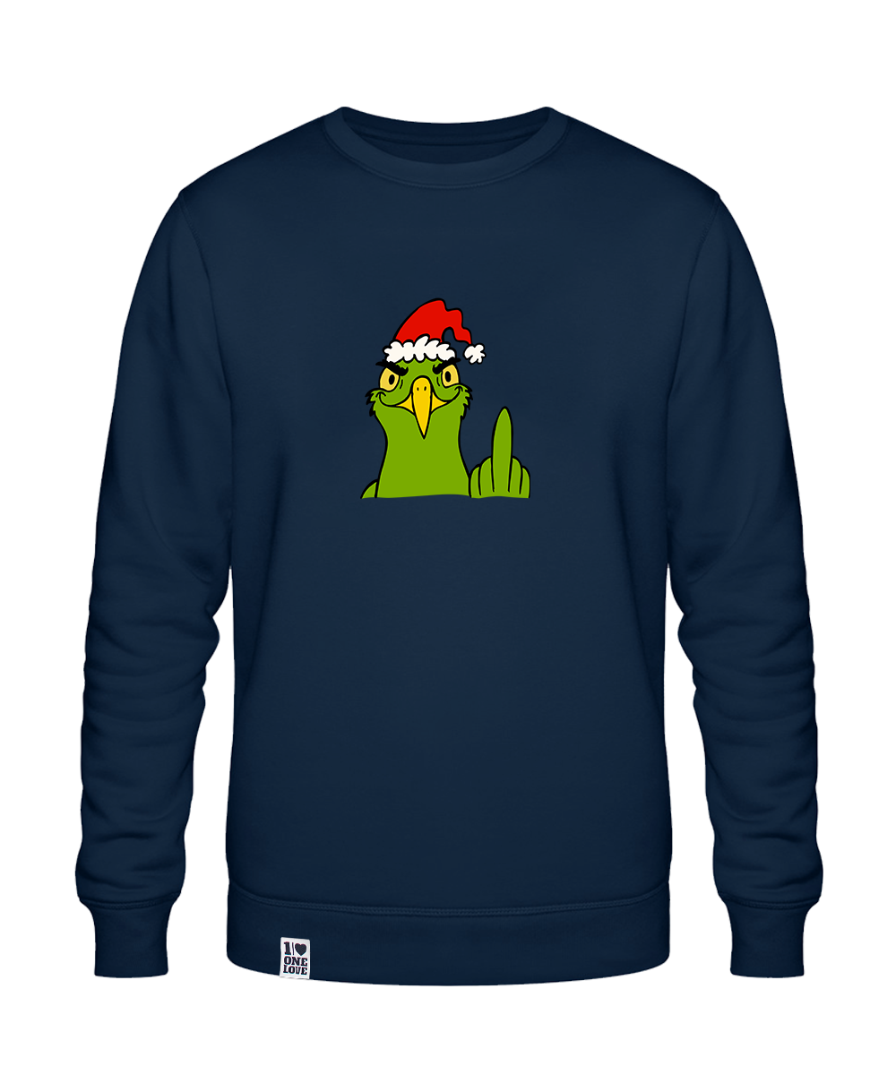 Die Grinch-Möwe - Unisex Sweater | Bio-Baumwolle | XMAS EDITION