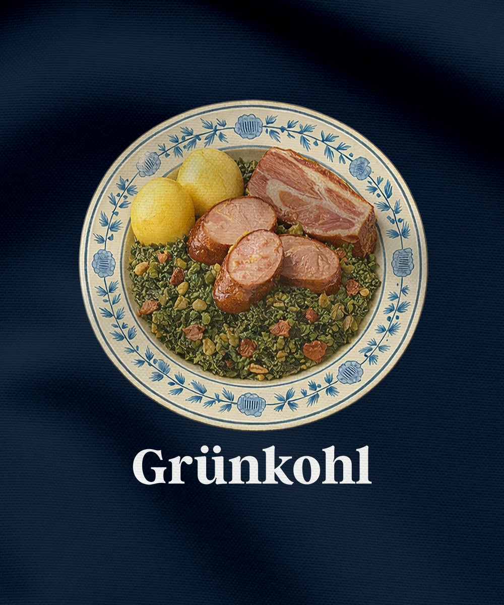 Grünkohl - Unisex Sweater | Bio-Baumwolle | 100% Omas Küche