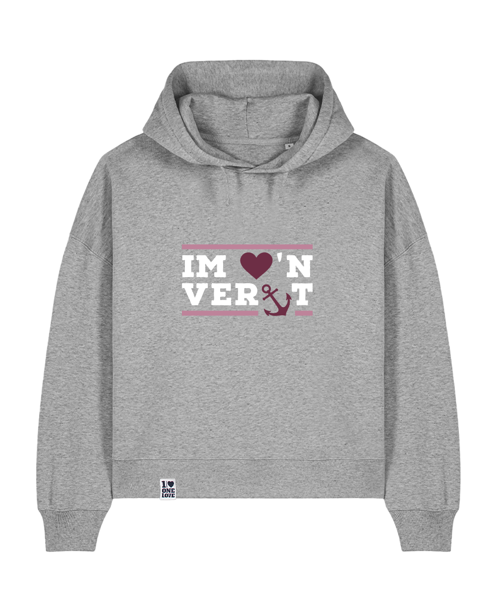 Im Herzen verankert 2.0 - Damen Premium Hoodie | Bio-Baumwolle