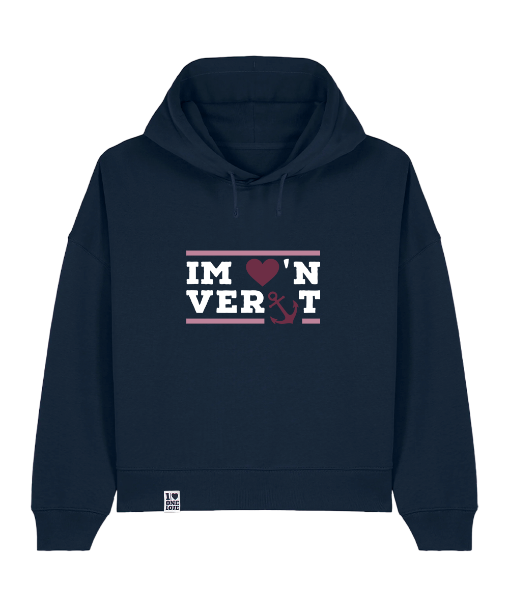 Im Herzen verankert 2.0 - Damen Premium Hoodie | Bio-Baumwolle