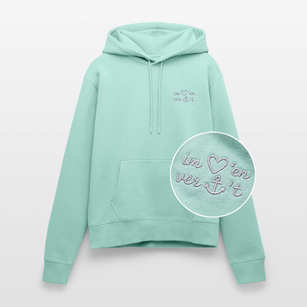 Im Herzen verankert Stick - Frauen Premium Hoodie