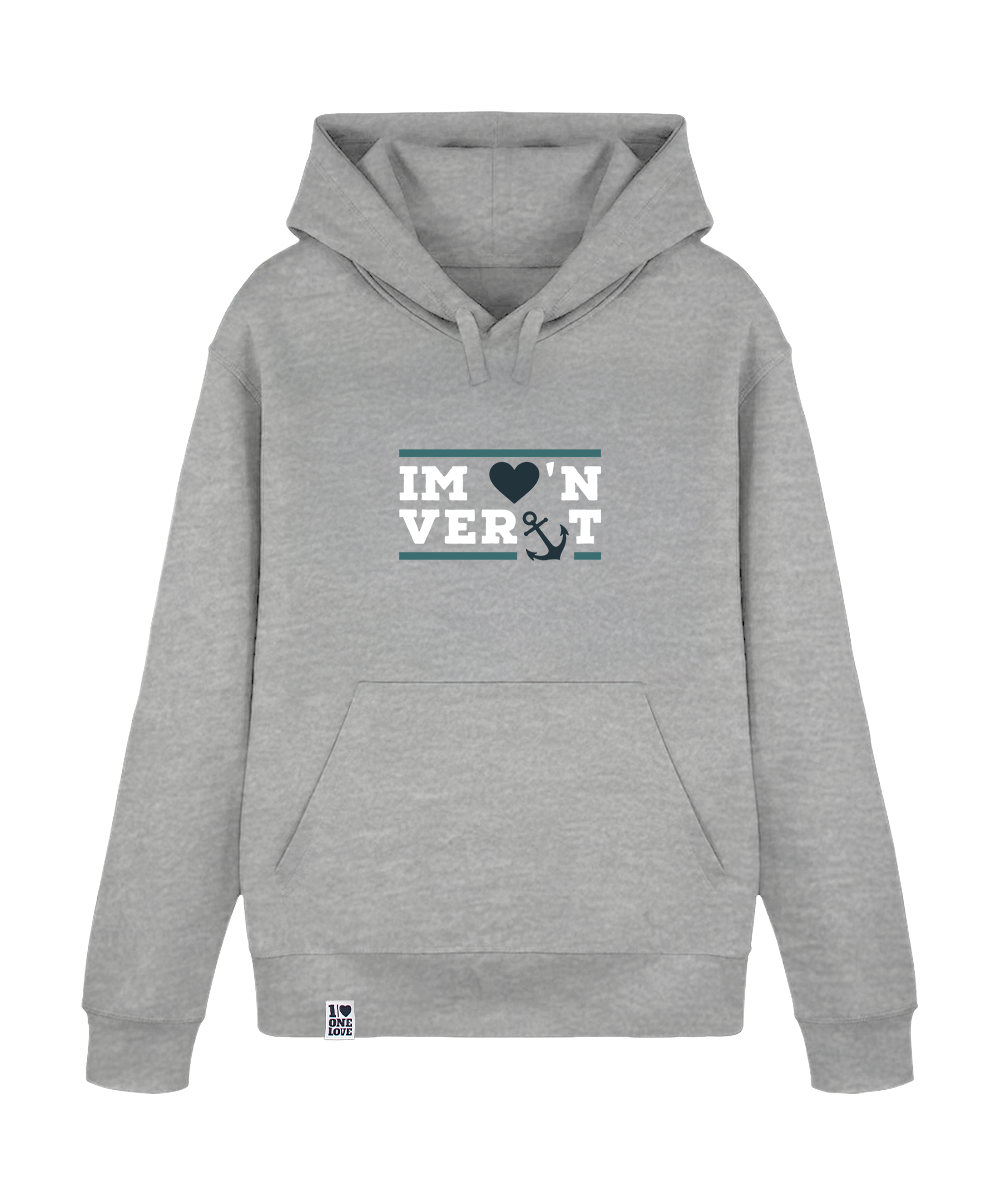Im Herzen verankert 2.0 - Unisex Premium Hoodie | Bio-Baumwolle